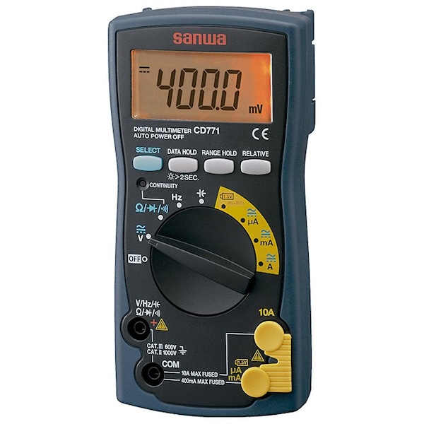 Digital Multimeter with Backlight & Continuity Buzzer with LED